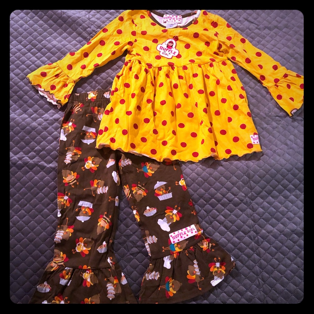 Girls 3T Thanksgiving outfit